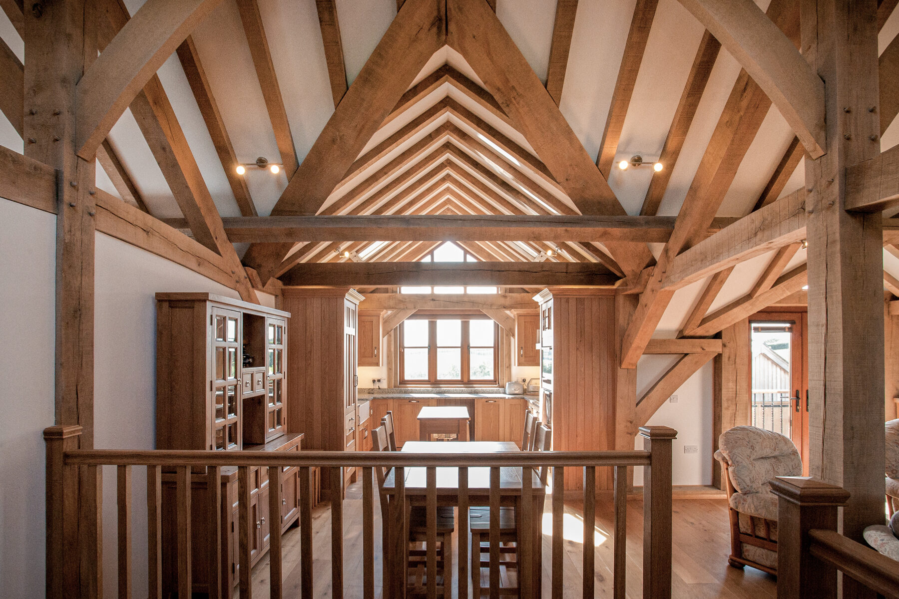 Sustainable Oak Framed House